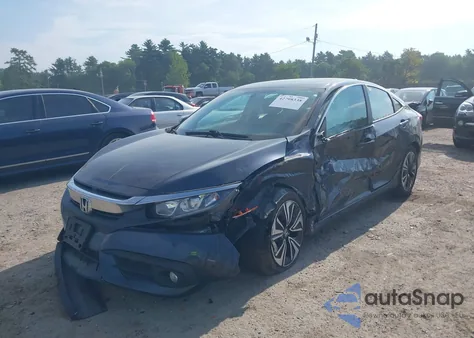 2016 Honda Civic Ex-T из США, поврежденный, VIN 19XFC1F30GE043215